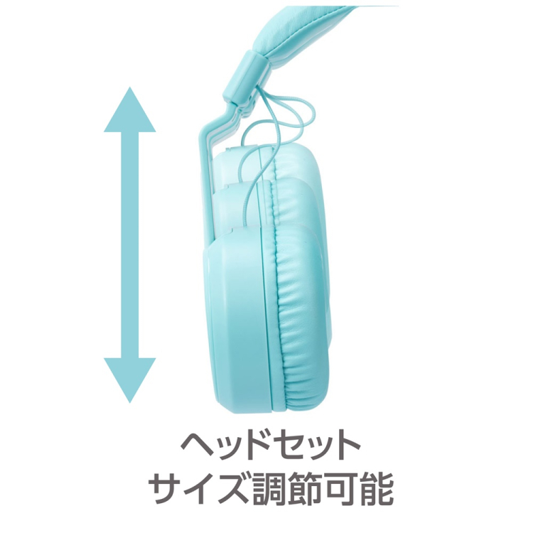 ナカバヤシ　4極　ヘッドセット／ライトブルー　MHM-STB36LB　(tm)の商品画像16枚目