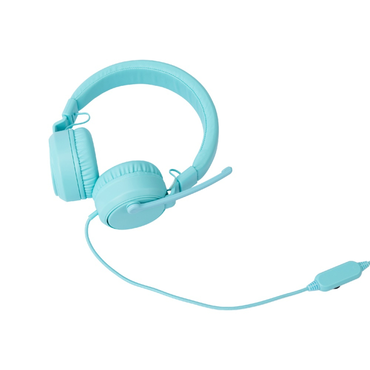 ナカバヤシ　4極　ヘッドセット／ライトブルー　MHM-STB36LB　(tm)の商品画像9枚目