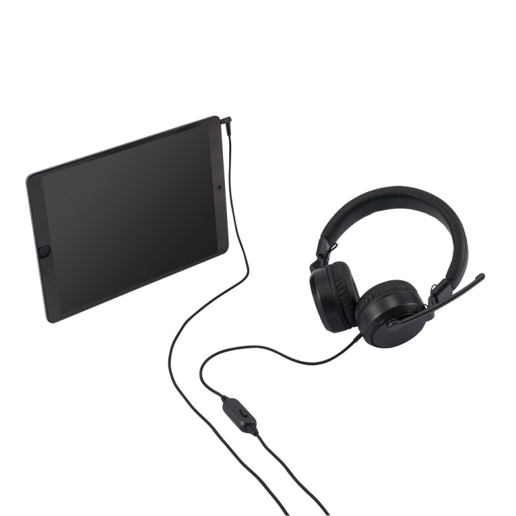 ナカバヤシ　4極　ヘッドセット／ブラック　MHM-STB36BK　(tm)の商品画像13枚目