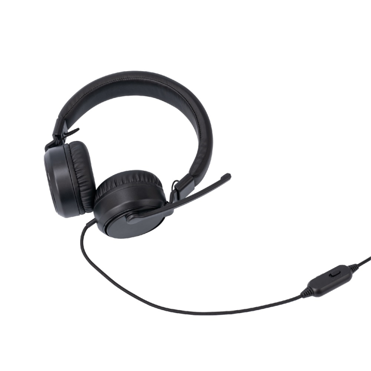 ナカバヤシ　4極　ヘッドセット／ブラック　MHM-STB36BK　(tm)の商品画像7枚目