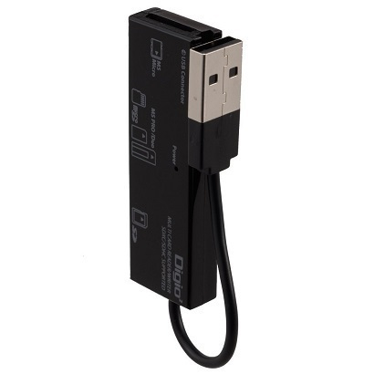 ナカバヤシ　CRW-5M69カードリーダー・ライターブラック　CRW-5M69BK　(tm)の商品画像2枚目