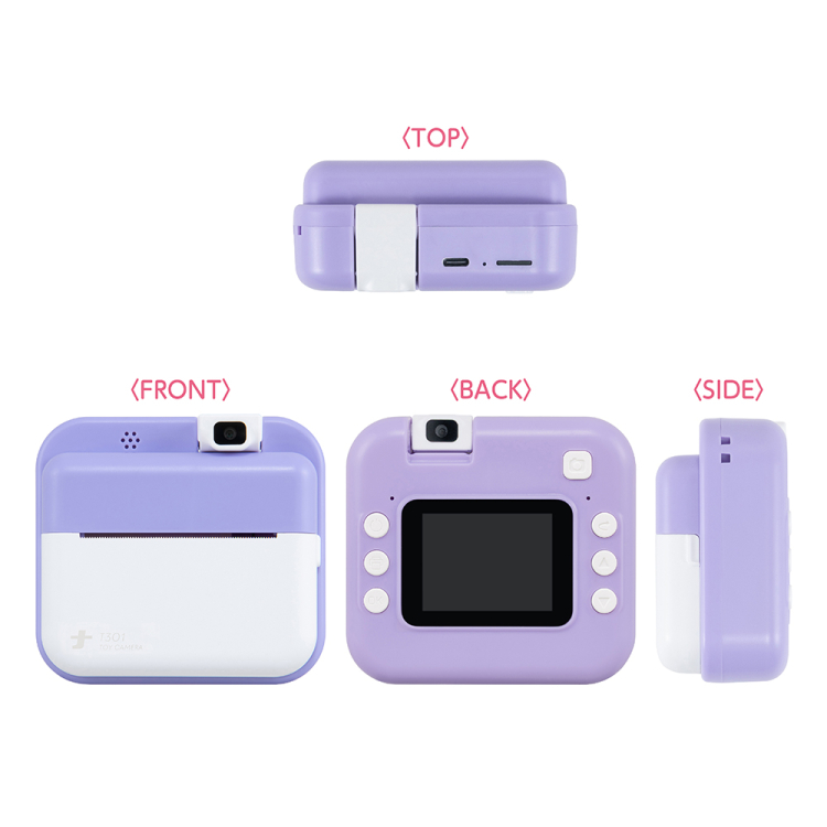 ナカバヤシ　トイナカメラ スムース/パープル　CAM-T301PUR　(tm)の商品画像7枚目