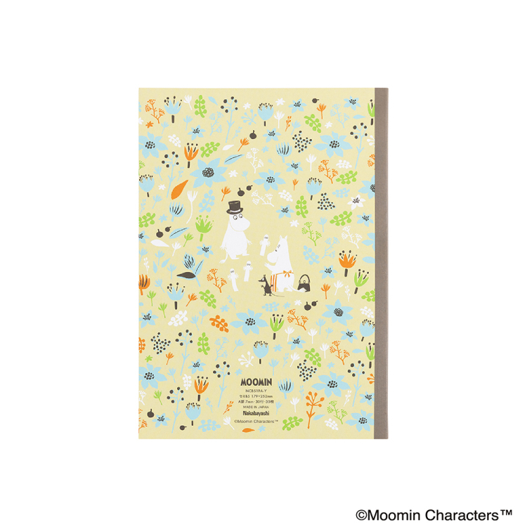 ナカバヤシ スイング・ロジカルノート セミB5 A罫 ムーミンブルームシリーズ 5冊パック NCB519A-5Pの商品画像13枚目