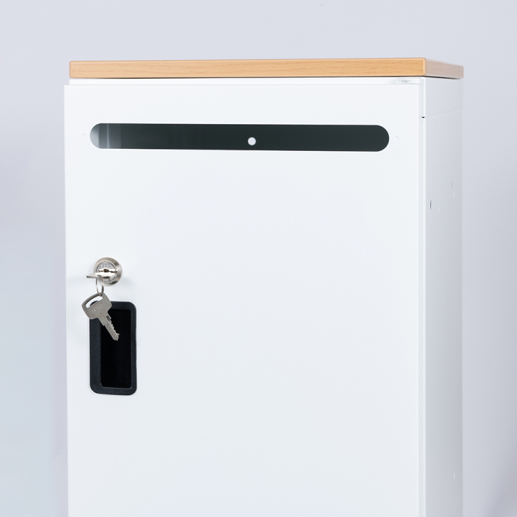 ナカバヤシ　アバンテ-リネア パーソナルストレイジ 2列2段／マットホワイト　ATF-PL4MWの商品画像13枚目