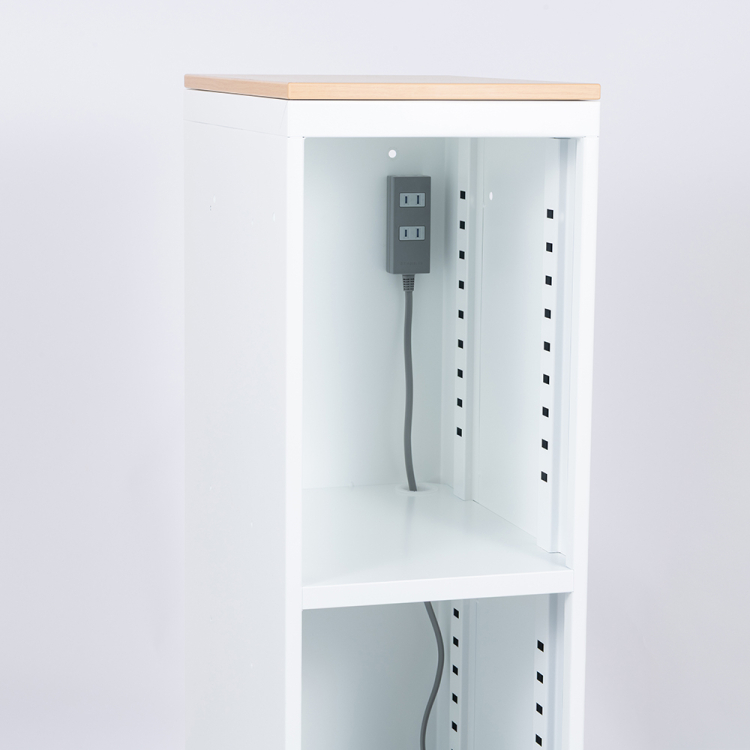 ナカバヤシ アバンテ-リネア パーソナルストレイジ 2列2段/マットブラック ATF-PL4MBKの商品画像16枚目