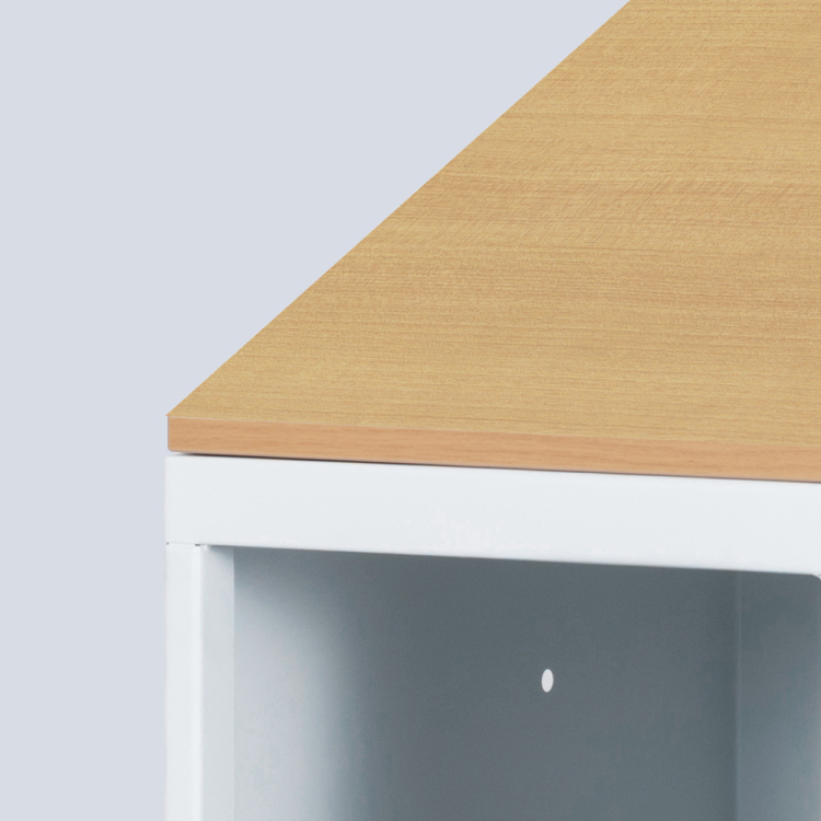 ナカバヤシ　アバンテ-リネア ダストストレイジ 1列／マットホワイト　ATF-DB1MWの商品画像11枚目