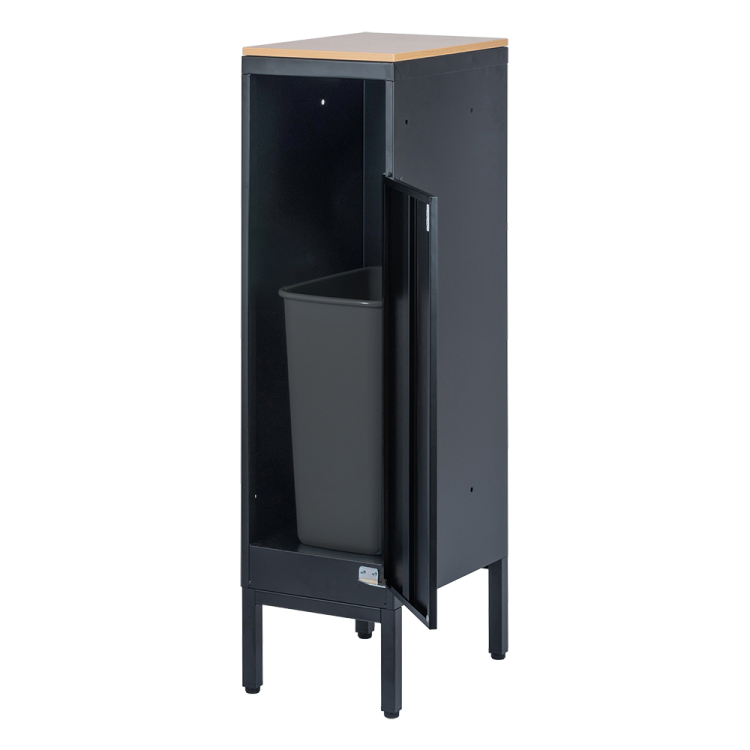 ナカバヤシ　アバンテ-リネア ダストストレイジ 1列／マットブラック　ATF-DB1MBKの商品画像3枚目