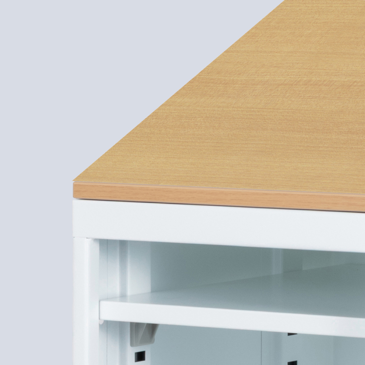 ナカバヤシ　アバンテ-リネア オープンストレイジ ワイド／マットホワイト　ATF-PTW2MWの商品画像10枚目