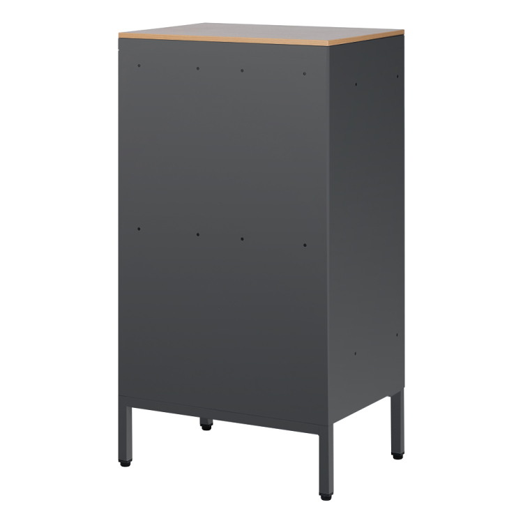 ナカバヤシ アバンテ-リネア オープンストレイジ ワイド/マットブラック ATF-PTW2MBKの商品画像9枚目