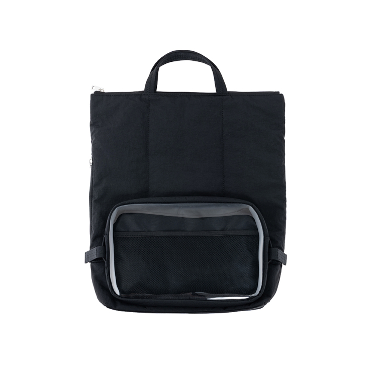 ナカバヤシ Ura-Oshiバックパック/ブラック CB-289BK (tm)の商品画像2枚目