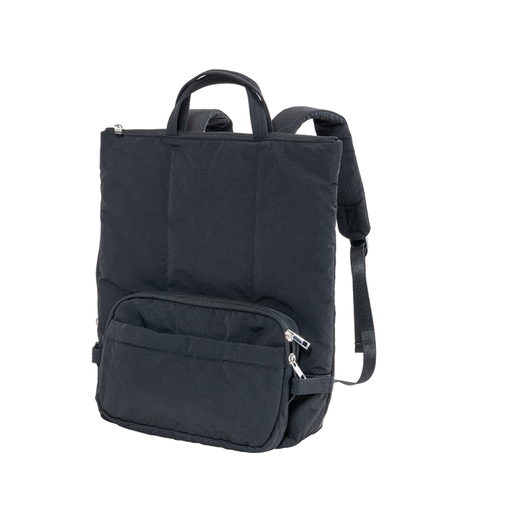 ナカバヤシ Ura-Oshiバックパック/ブラック CB-289BK (tm)の商品画像3枚目