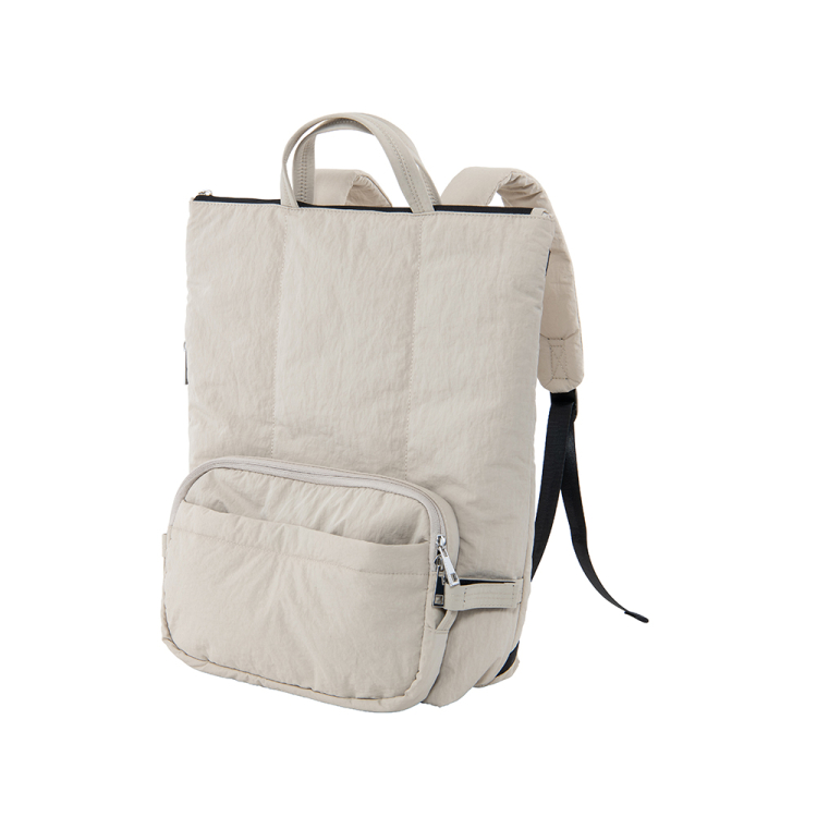 ナカバヤシ Ura-Oshiバックパック/ライトベージュ CB-289LBG (tm)の商品画像3枚目