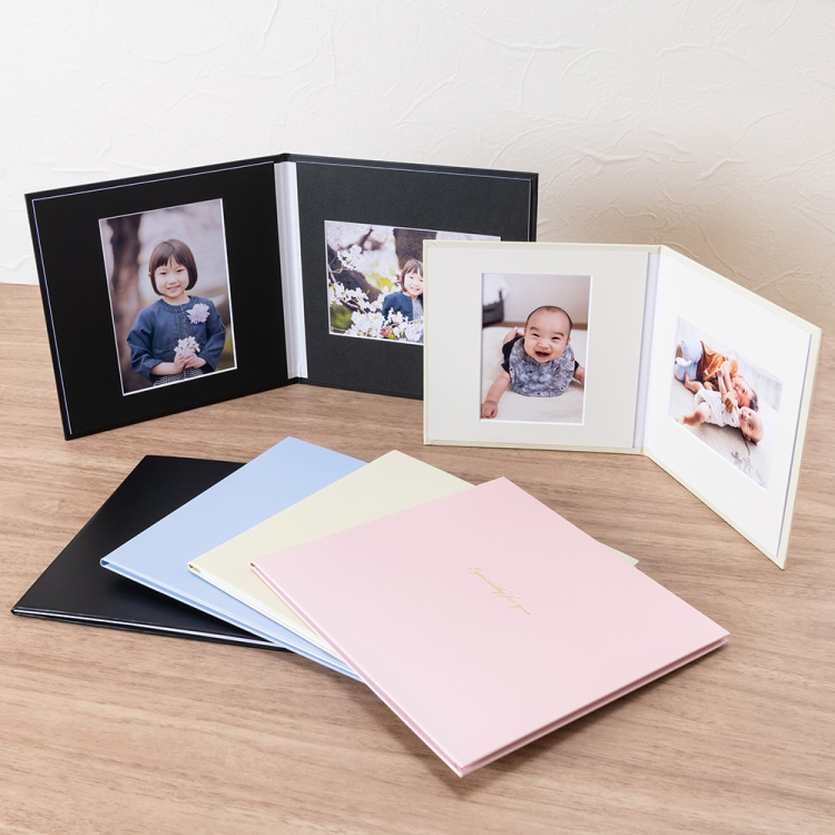 ナカバヤシ 写真台紙/スクエア2L判2面 VM2L-301-B ブルーの商品画像4枚目