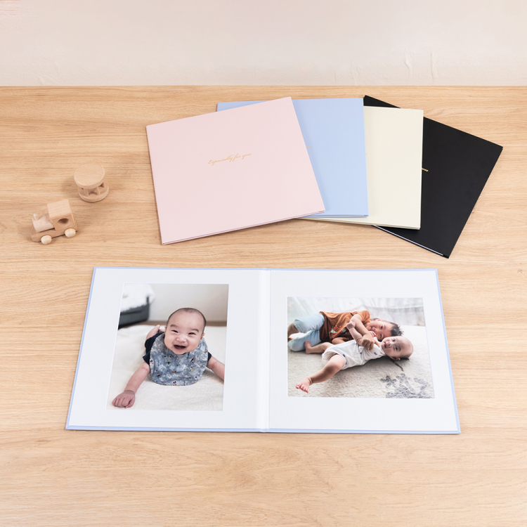 ナカバヤシ　写真台紙／スクエア／Ａ４サイズ／ピンク　VMA4-501-Pの商品画像2枚目