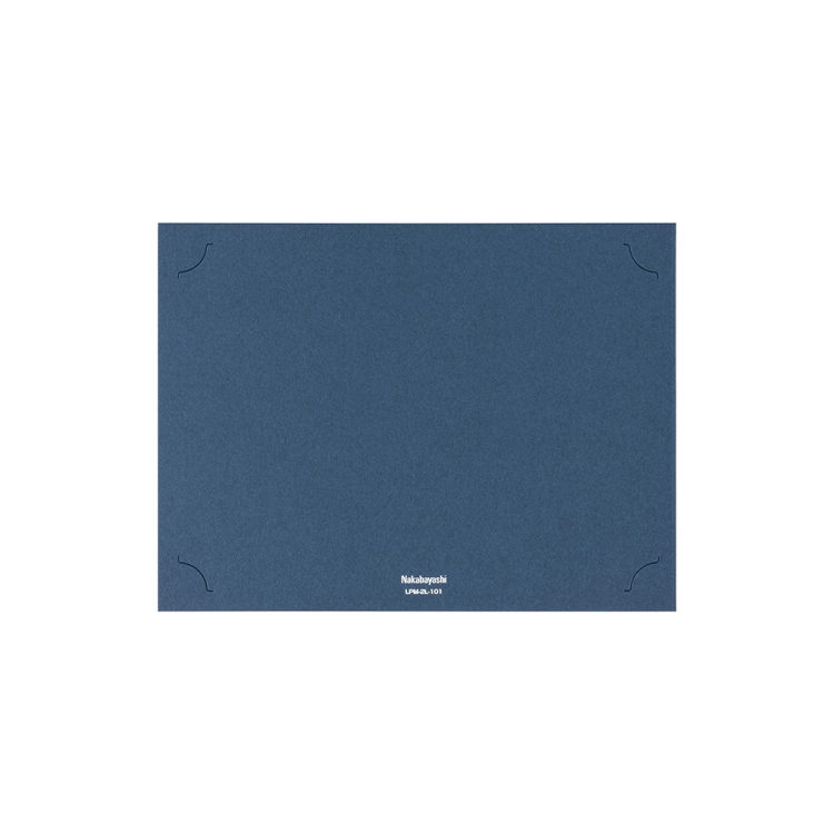 ナカバヤシ　ライト写真台紙／２Ｌ判／ヨコ／ネイビーブルー　LPM-2L-101-Bの商品画像2枚目