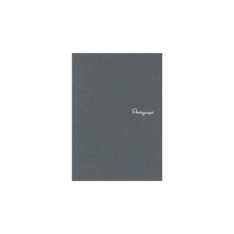 ナカバヤシ　ライト写真台紙／ＫＧ判／タテ／ストーングレー　LPM-KG-102-Nの商品画像1枚目