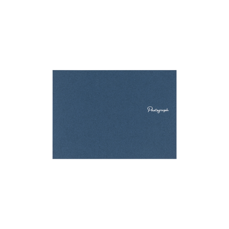 ナカバヤシ　ライト写真台紙／ＫＧ判／ヨコ／ネイビーブルー　LPM-KG-101-Bの商品画像1枚目