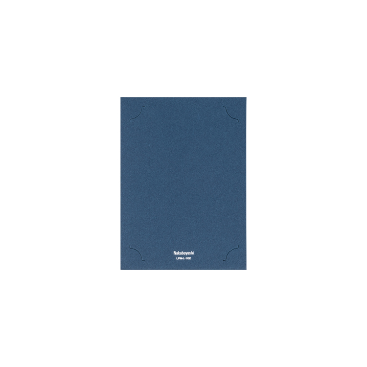 ナカバヤシ　ライト写真台紙／Ｌ判／タテ／ネイビーブルー　LPM-L-102-Bの商品画像2枚目