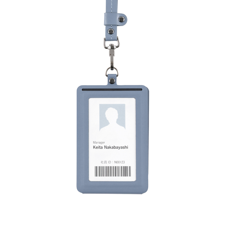ナカバヤシ Mag+o(マグト)/マグネットIDカードホルダー/タテ型/ミストブルー MGT-ID-02-B (tm)の商品画像3枚目