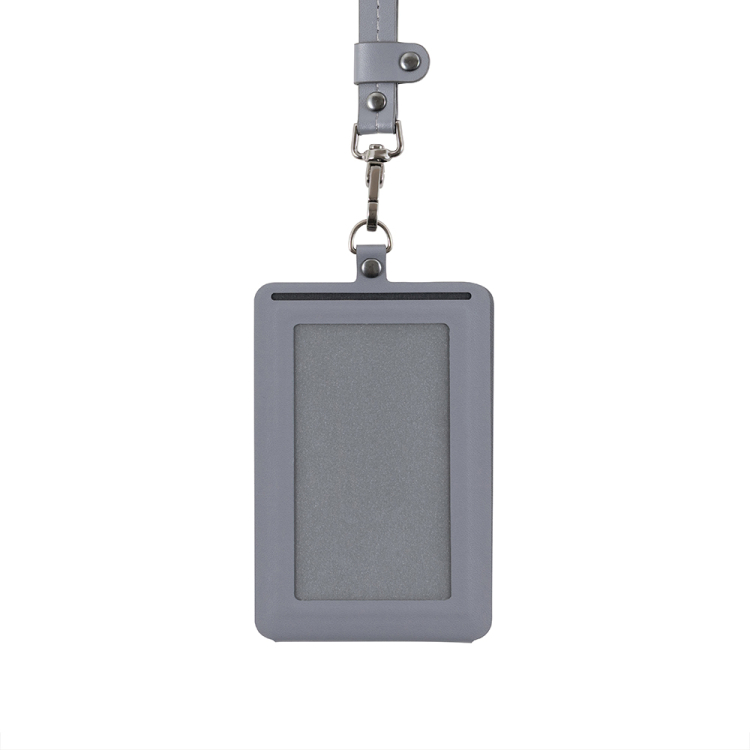 ナカバヤシ　Mag＋o（マグト）/マグネットIDカードホルダー/タテ型/ストーングレー　MGT-ID-02-N　(tm)の商品画像1枚目