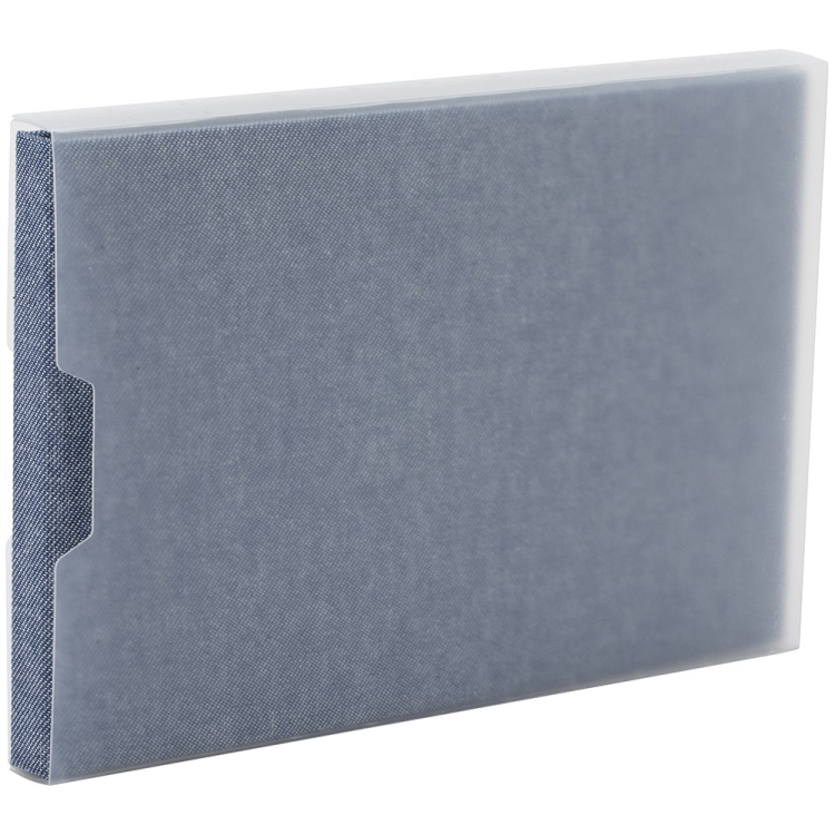 ナカバヤシ cotto. （コット） 黒台紙フォトアルバム／2L判ヨコ２４枚／ブルー A-COP2L-240-Bの商品画像2枚目