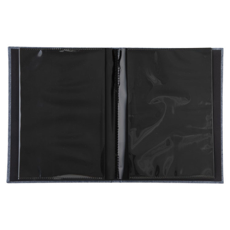 ナカバヤシ cotto. （コット） 黒台紙フォトアルバム／2L判タテ２４枚／ホワイト A-COP2L-241-Wの商品画像3枚目