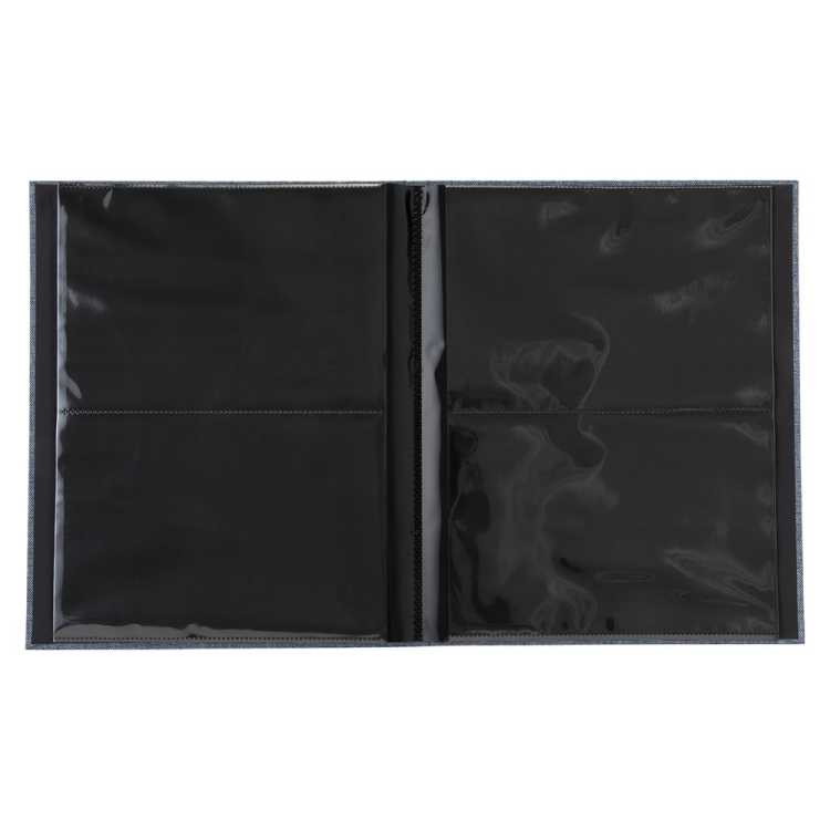 ナカバヤシ cotto. （コット） 黒台紙フォトアルバム／2L判ヨコ４８枚／ホワイト A-COP2L-480-Wの商品画像3枚目