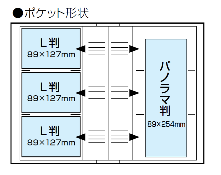 ナカバヤシ 1PLポケットアルバム ヴァース 1PL-152-R レッドの商品画像5枚目