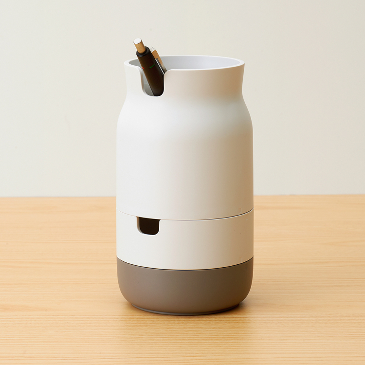 ナカバヤシ CAPOTTO よく使う１本が見つかるペンスタンド／ネイビー CPT-PS101NVの商品画像3枚目