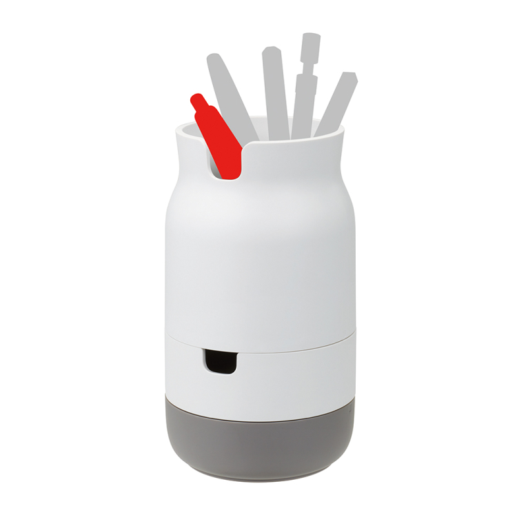 ナカバヤシ CAPOTTO よく使う１本が見つかるペンスタンド／ブルーグレー CPT-PS101BGの商品画像4枚目