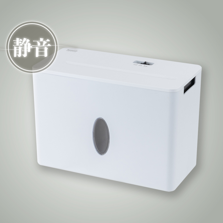 ナカバヤシ　パーソナルシュレッダ／ホワイト　NSE-DTC03W　(tm)の商品画像6枚目