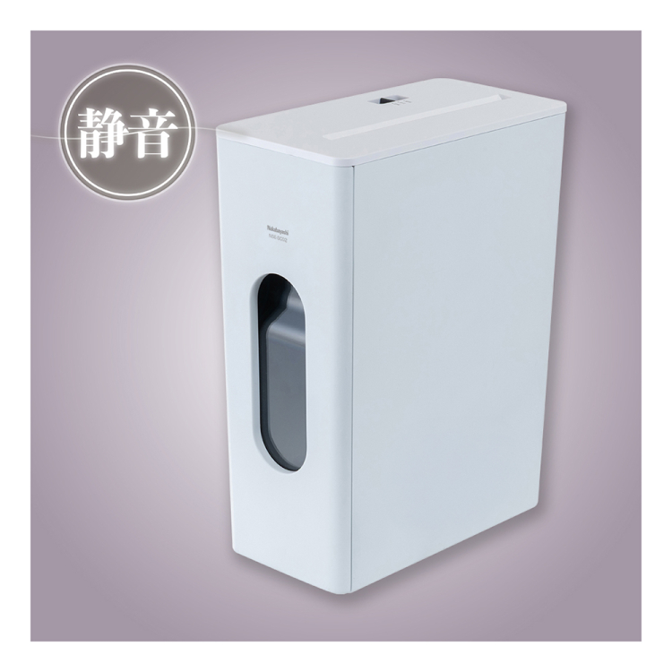 ナカバヤシ　パーソナルシュレッダ／ホワイト　NSE-SC02W　(tm)の商品画像7枚目