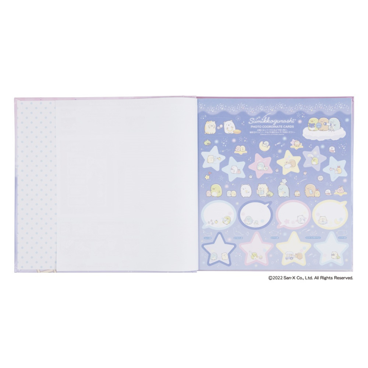 ナカバヤシ　フエルアルバム L プラコート台紙（白）　すみっコぐらし　A-LP-150の商品画像4枚目