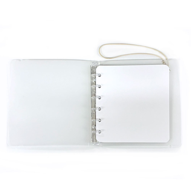 ナカバヤシ　コレニ　スタンプ帳　バインダー／スノーホワイト　CRN-STB-SWの商品画像3枚目
