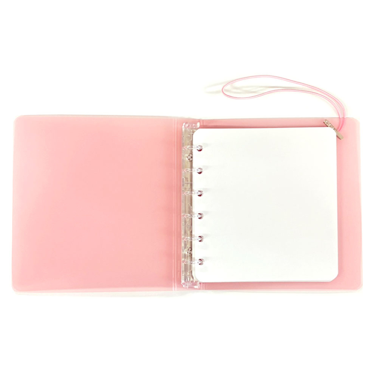 ナカバヤシ　コレニ　スタンプ帳　バインダー／サンセットピンク　CRN-STB-SPの商品画像3枚目