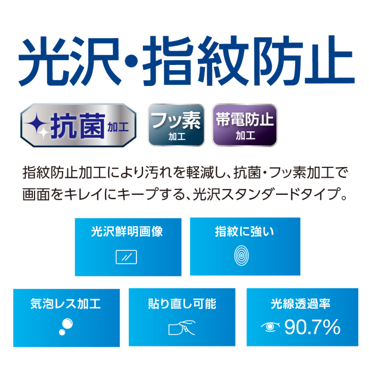 ナカバヤシ　MacBook Neo用フィルム/光沢・指紋防止　SF-MBN1301FLS　(tm)の商品画像2枚目