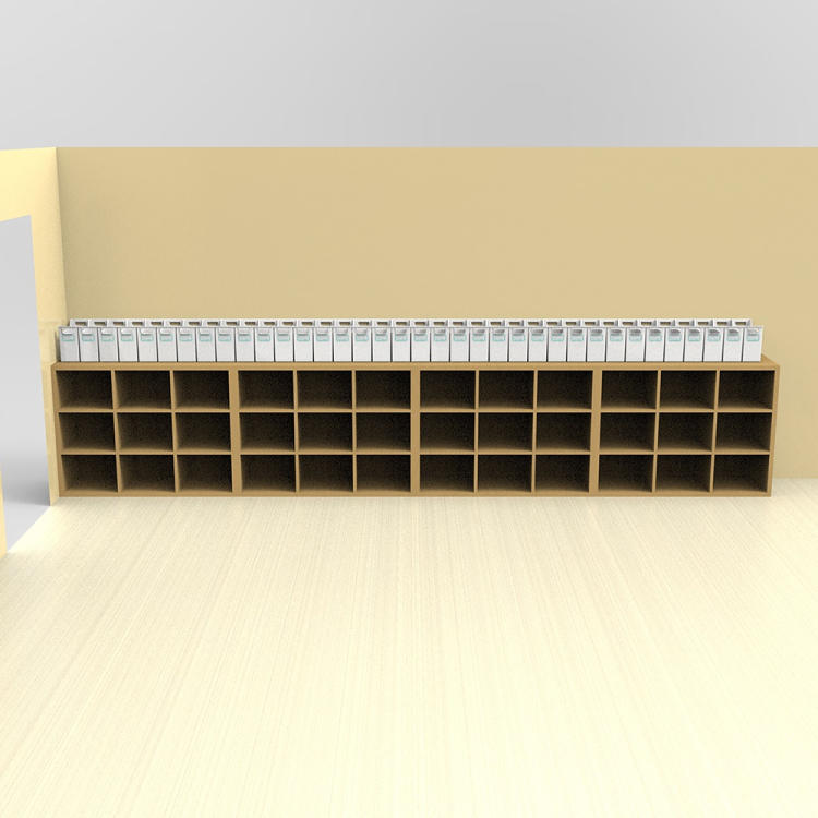 ナカバヤシ　置き勉ファイルボックス　A4FBS-E04Wの商品画像4枚目