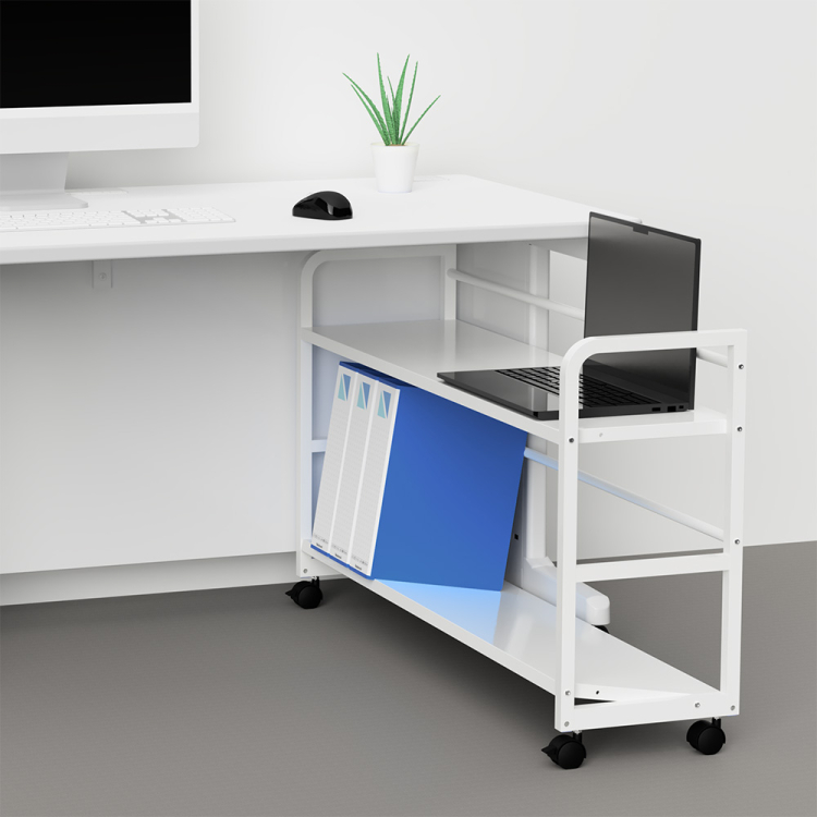 ナカバヤシ　アンダーデスクターナ　幅105cm ／ホワイト　ND-U1050Wの商品画像3枚目