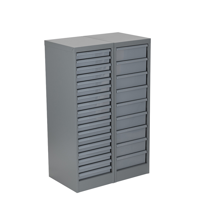 ナカバヤシ　アバンテV2フロアケース　カラートレータイプ／アッシュグレー　AF-M9の商品画像5枚目