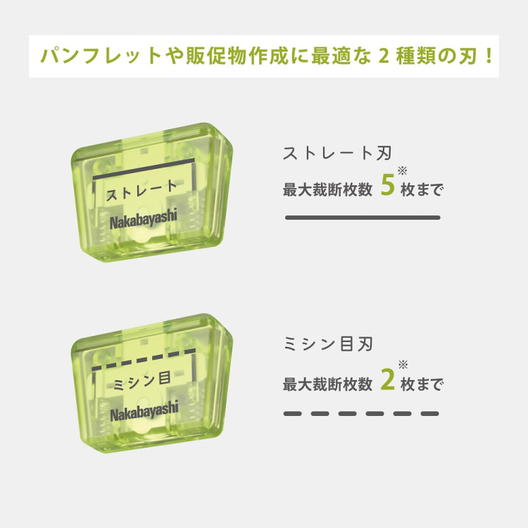 ナカバヤシ　スライドカッタースリム A4用 替え刃　NSC-SH1の商品画像2枚目
