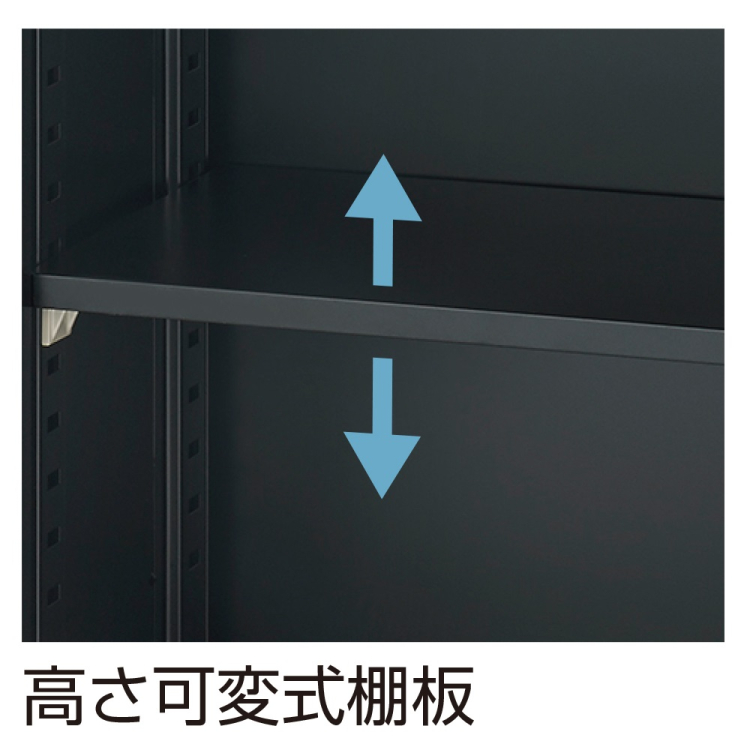 ナカバヤシ　デスクターナ　W700mm／ブラック　ND-724-BKの商品画像3枚目