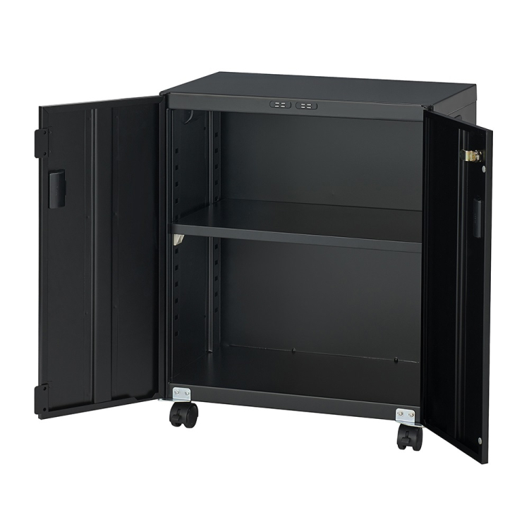 ナカバヤシ　セキュリティデスクターナ　H600mm／ブラック　ND-S722-BKの商品画像2枚目