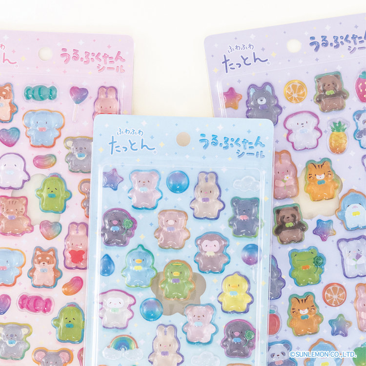 ナカバヤシ うるぷくたんシール ふわふわたっとん/フルーツ RSTK-001-3の商品画像12枚目