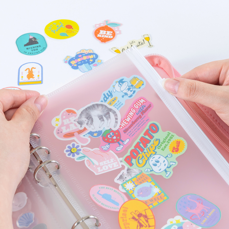 ナカバヤシ　ミルプット／シールポケット替台紙　MIL-BSR-LG01の商品画像4枚目