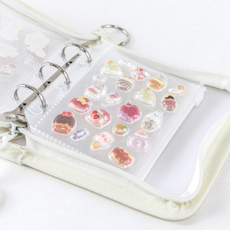 ナカバヤシ ミルプット/シールポケット替台紙/mini MIL-BSR-MN01の商品画像3枚目