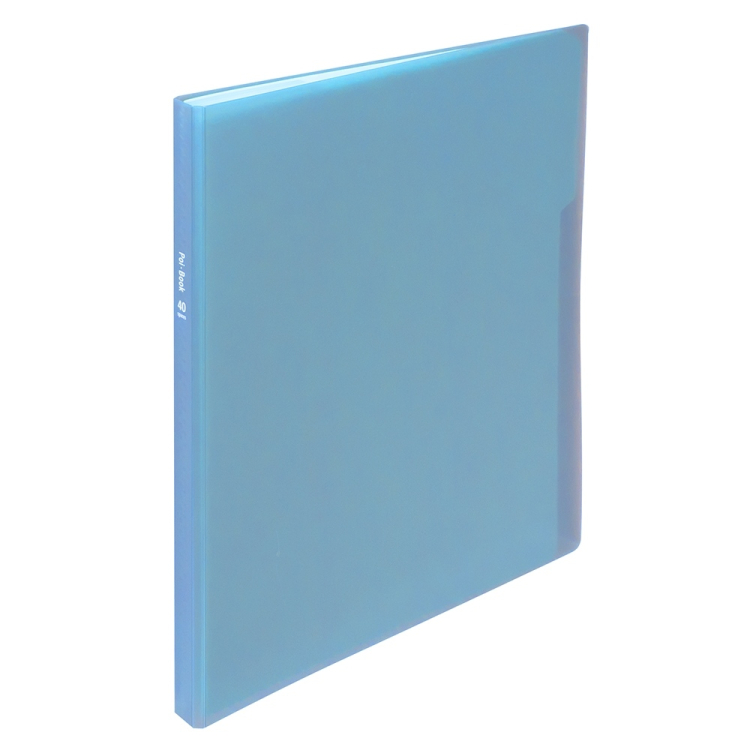 ナカバヤシ　ポイブック・20ポケット・40スペース・ブルー　CB5036Bの商品画像1枚目