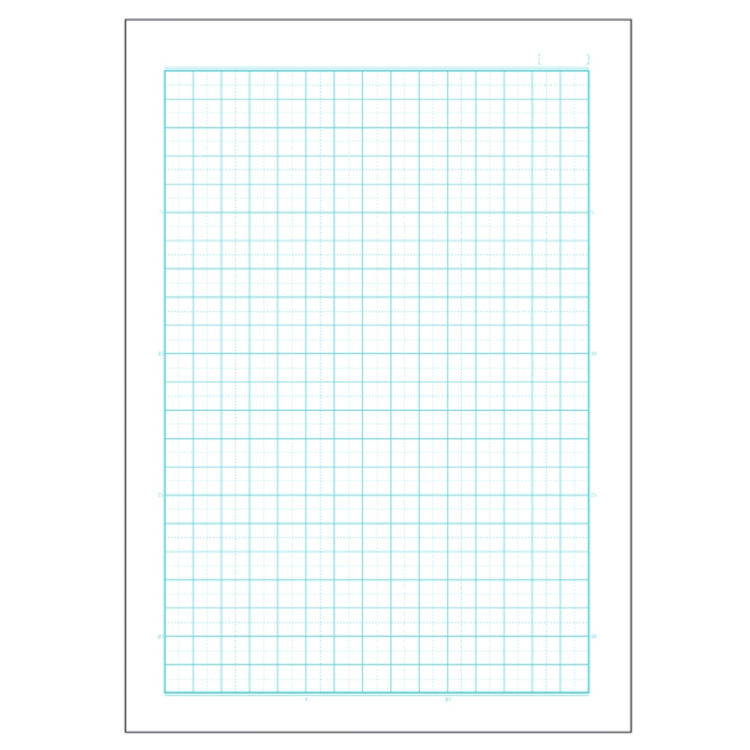 ナカバヤシ　ロジカル・かるい学習帳・B5・方眼5mmマス・V　NB51-H5-Vの商品画像3枚目