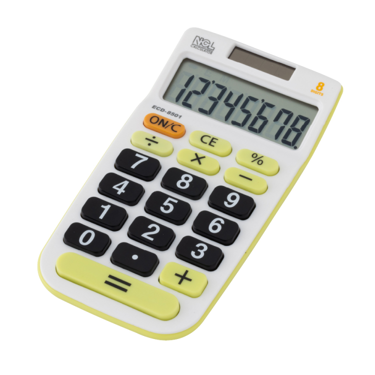 ナカバヤシ　電卓　デスクトップ大型キータイプ　S　ECD-8501Gの商品画像2枚目