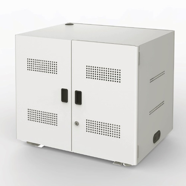 ナカバヤシ　タブレット保管庫　22台収納／ホワイト　PTB-22LWの商品画像1枚目