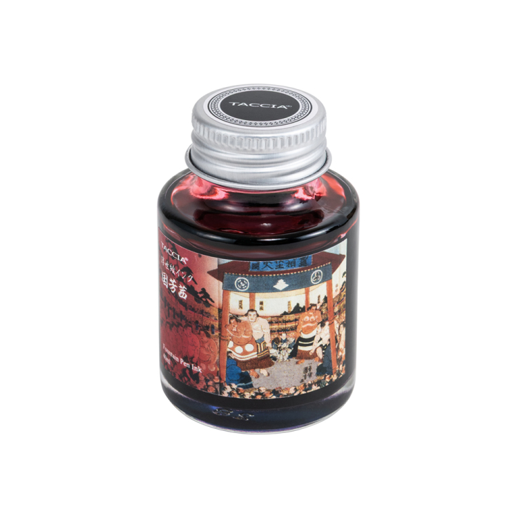 ナカバヤシ TACCIA 万年筆用 浮世絵インク・染料・40ml/国芳茜 TFPI-WD42-19の商品画像3枚目